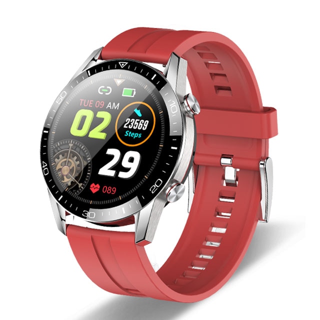Unisex hodinky -  Silita-červený silikagél Sminkwatch