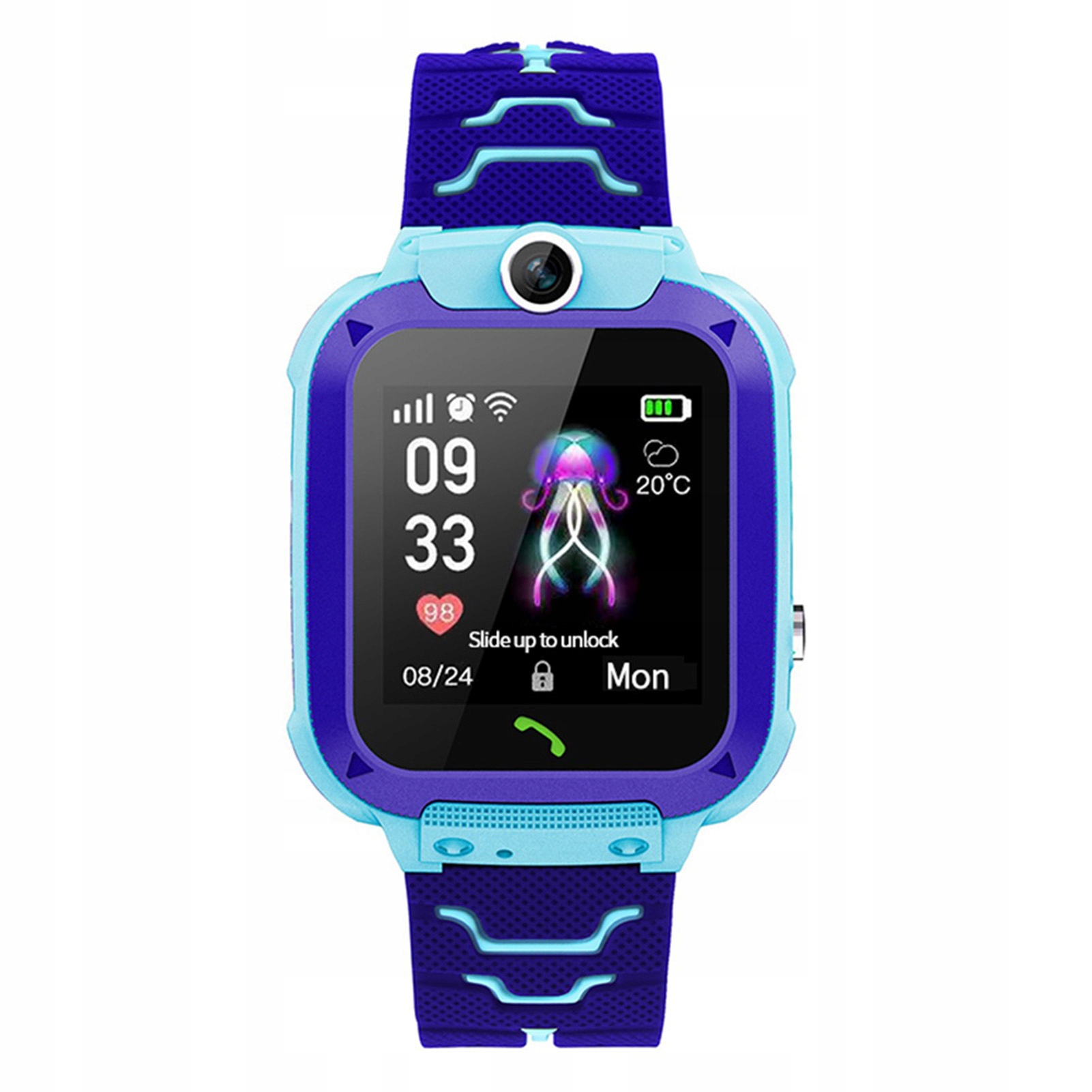 Detské hodinky - Detské hodinky Smartwatch 10 m IP67 modrá