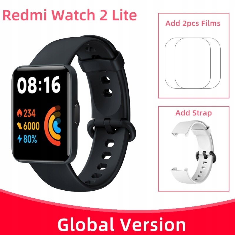 Unisex hodinky - Smartwatch Watch-add White GV Belt