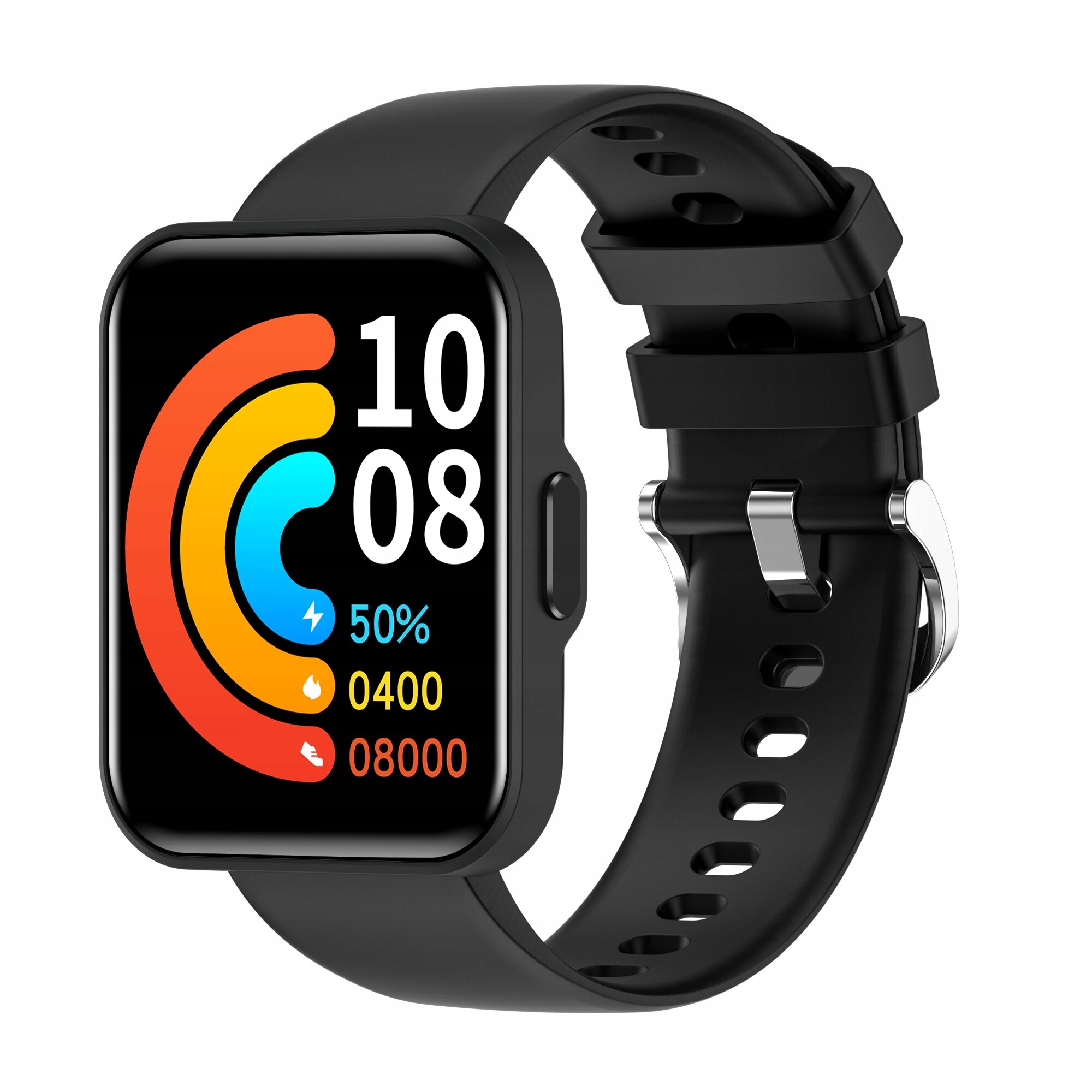 Unisex hodinky - Smartwatch Watch-E21 čierna
