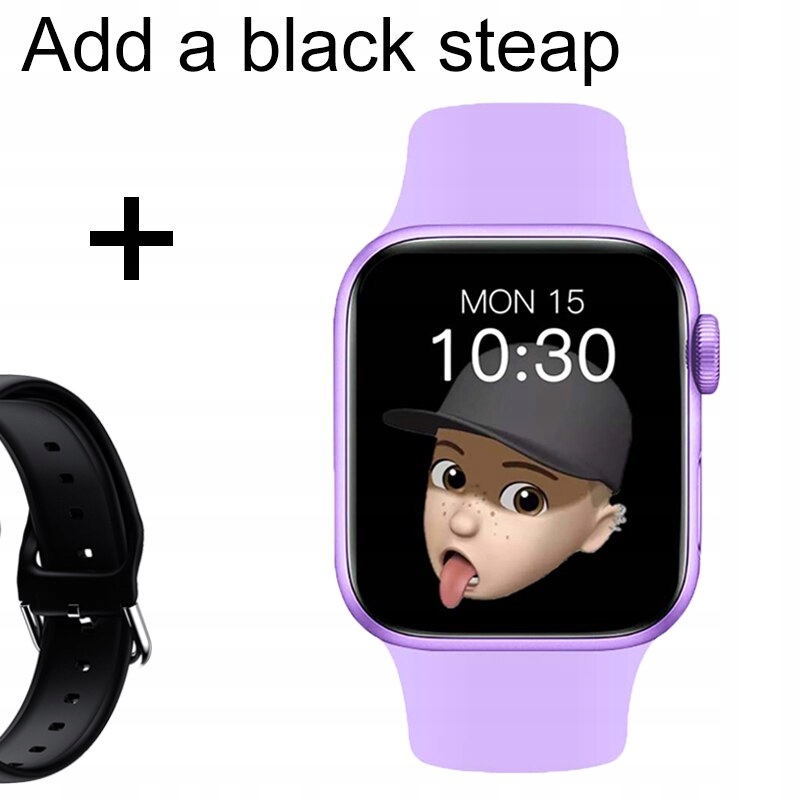 Unisex hodinky - Smartwatch Watch-Fucked-add-čierne hodinky