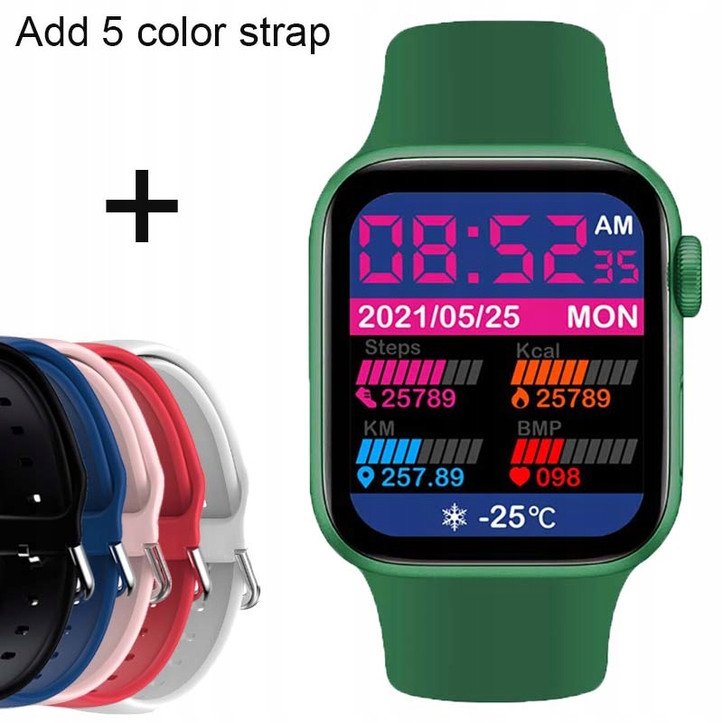 Unisex hodinky - Smartwatch Watch -gn Ad Pk We Are Rd Bk