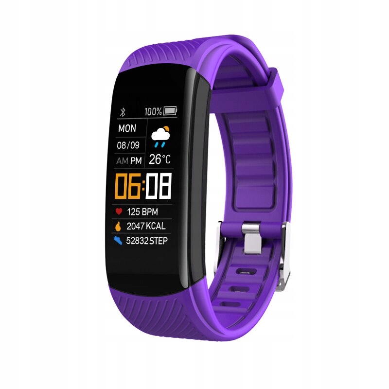 Unisex hodinky - Smartwatch Watch-Bog Violet