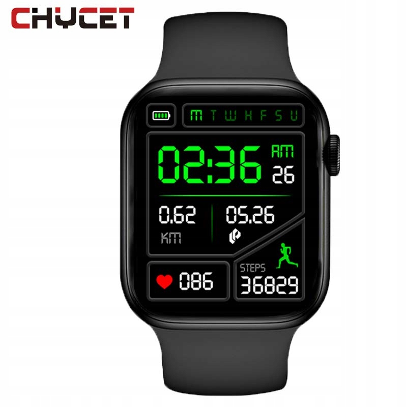 Unisex hodinky - Smartwatch Watch-Hw7plus čierne