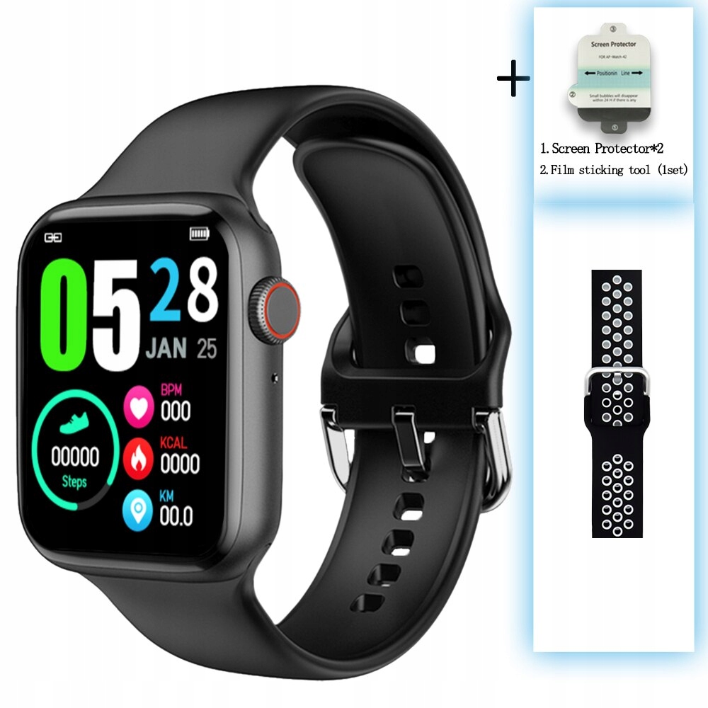 Unisex hodinky - Smartwatch Watch-How je 16 DT100 Pro Plus zobrazený
