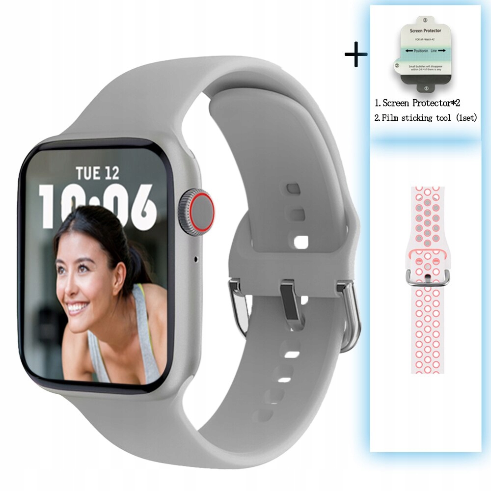 Unisex hodinky - Smartwatch Watch-How je 18 DT100 Pro Plus zobrazený