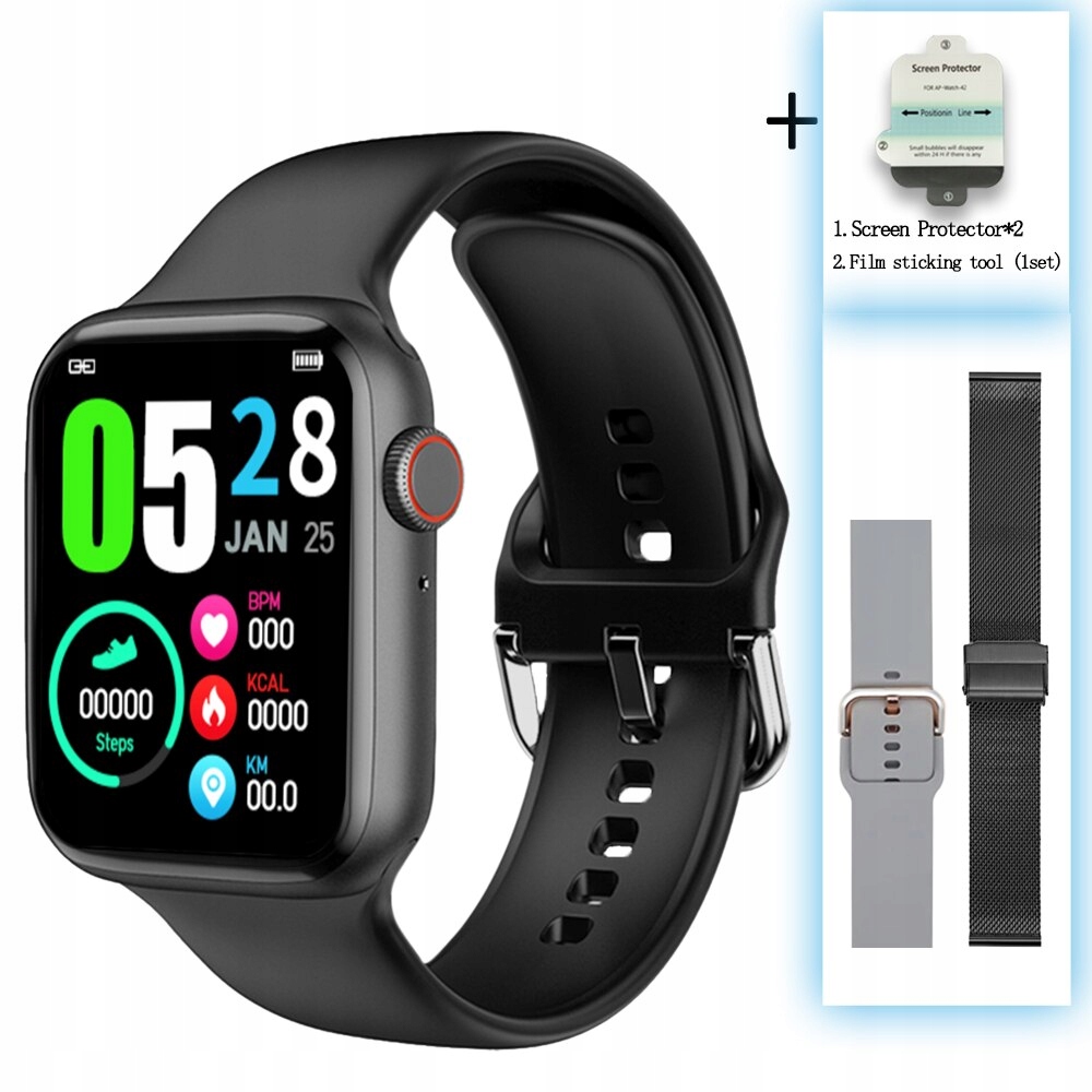 Unisex hodinky - Smartwatch Watch-how je 5 DT100 Pro Plus zobrazený