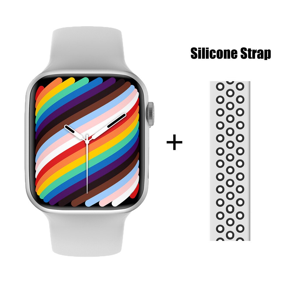 Unisex hodinky - Smartwatch Watch-jasnobrowy W27 Pro 45 mm