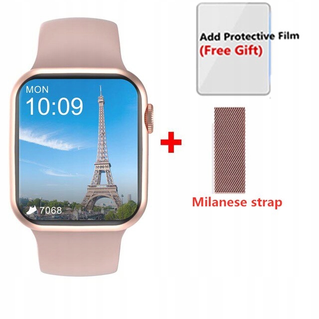 Unisex hodinky - 44 mm smartwatch.
