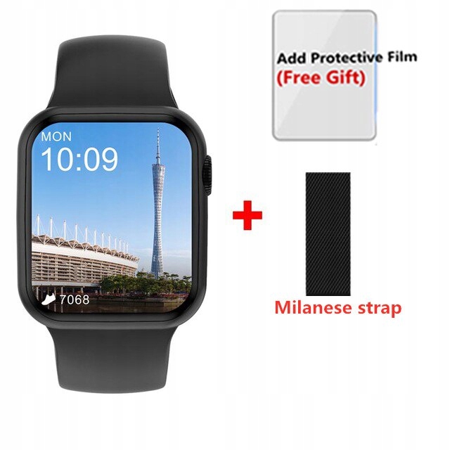 Unisex hodinky - Smartwatch Watch-Khaki 44 mm