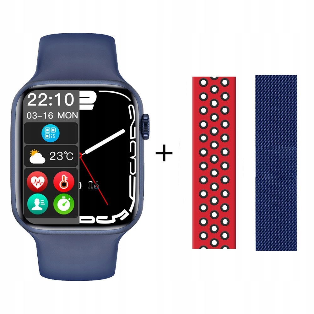 Unisex hodinky - Smartwatch Watch-Color W27 Pro 45 mm