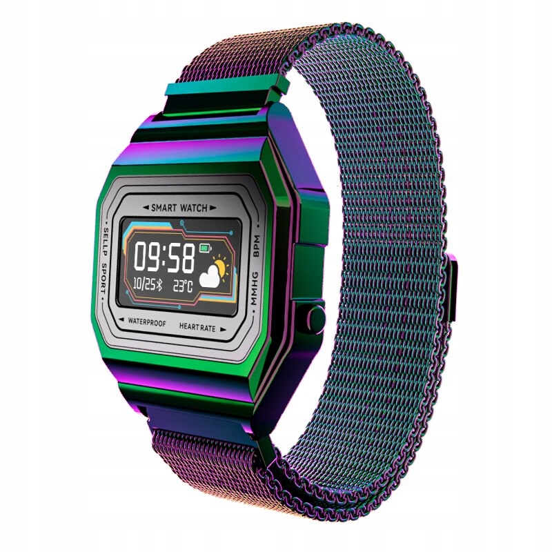 Unisex hodinky - Smartwatch Watch-Color Milanński