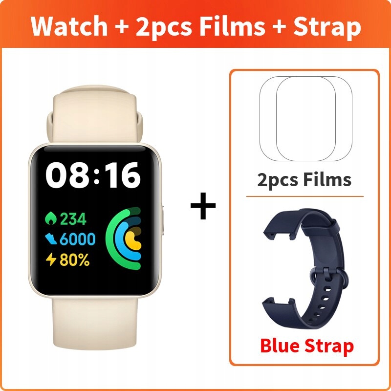 Unisex hodinky - Smartwatch Watch-Elephant Pridajte bluestrap