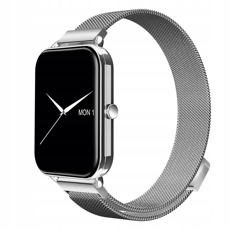 Unisex hodinky - Smartwatch Watch-Milian Silver