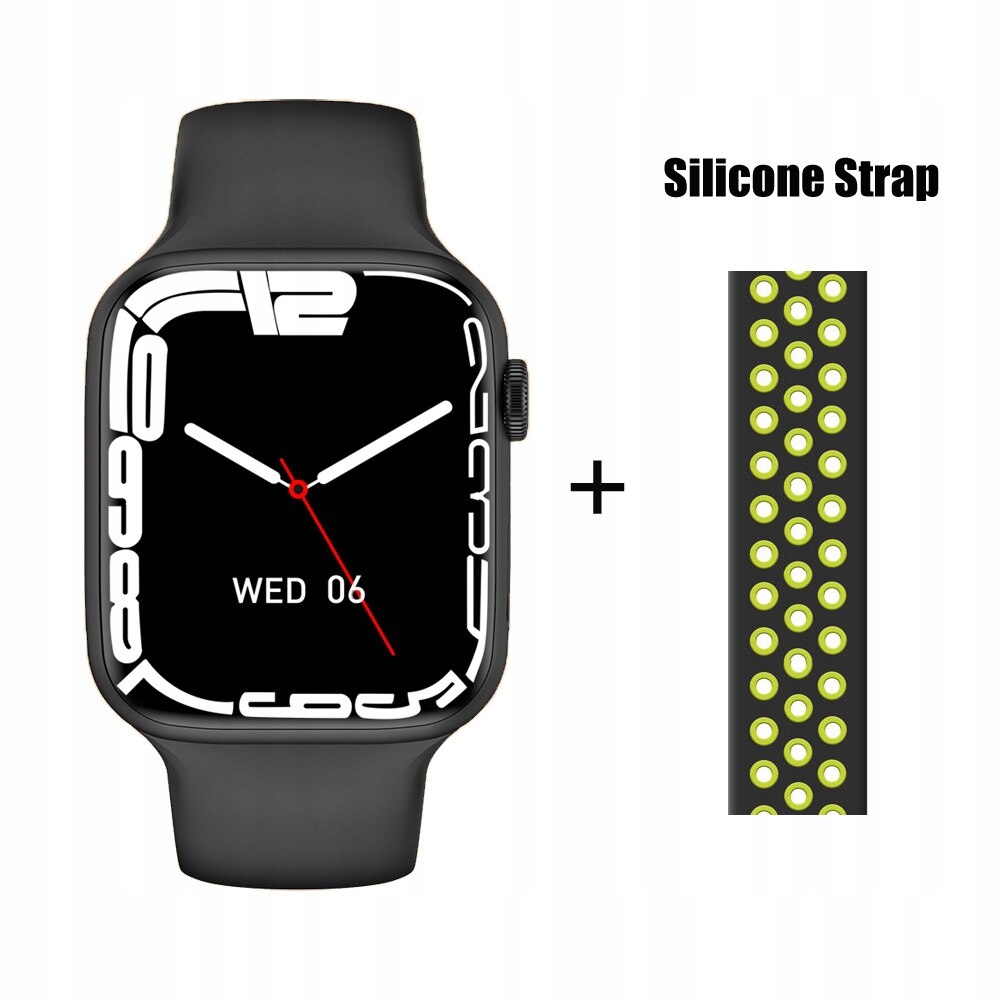 Unisex hodinky - Smartwatch Watch-Blue W27 Pro 45 mm