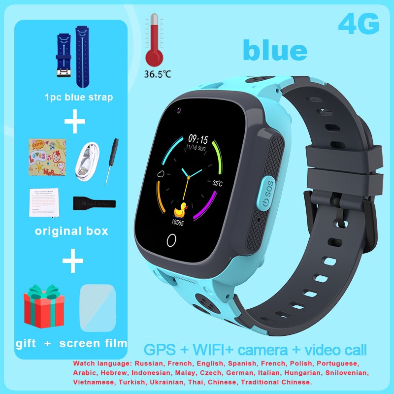 Unisex hodinky - Smartwatch Watch-Blue Ázijská verzia