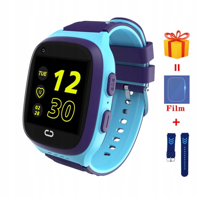 Unisex hodinky - Smartwatch Watch-Blue nemecká verzia