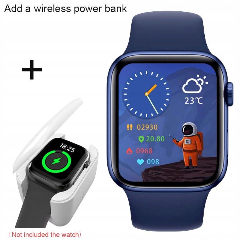 Unisex hodinky - Smartwatch Watch-Blue Add-On-WxCdb