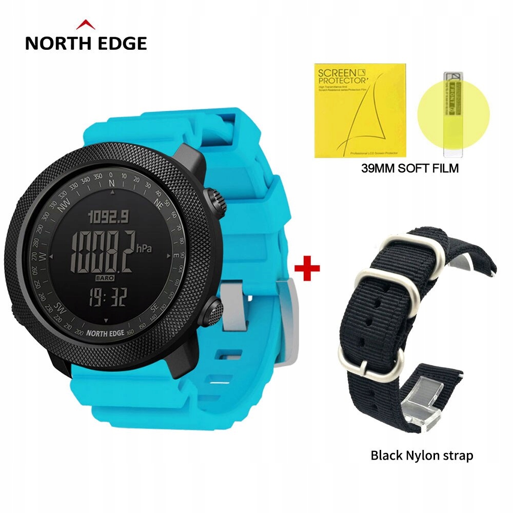 Unisex hodinky - Smartwatch Watch-no Blue Silikone Gift