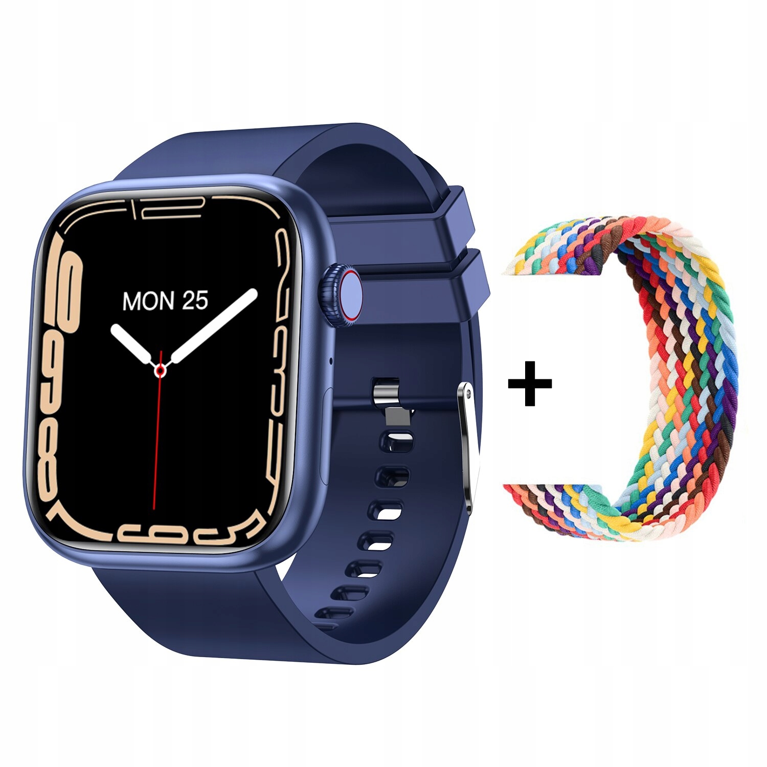 Unisex hodinky - Smartwatch Watch-Blue s 1 pásom