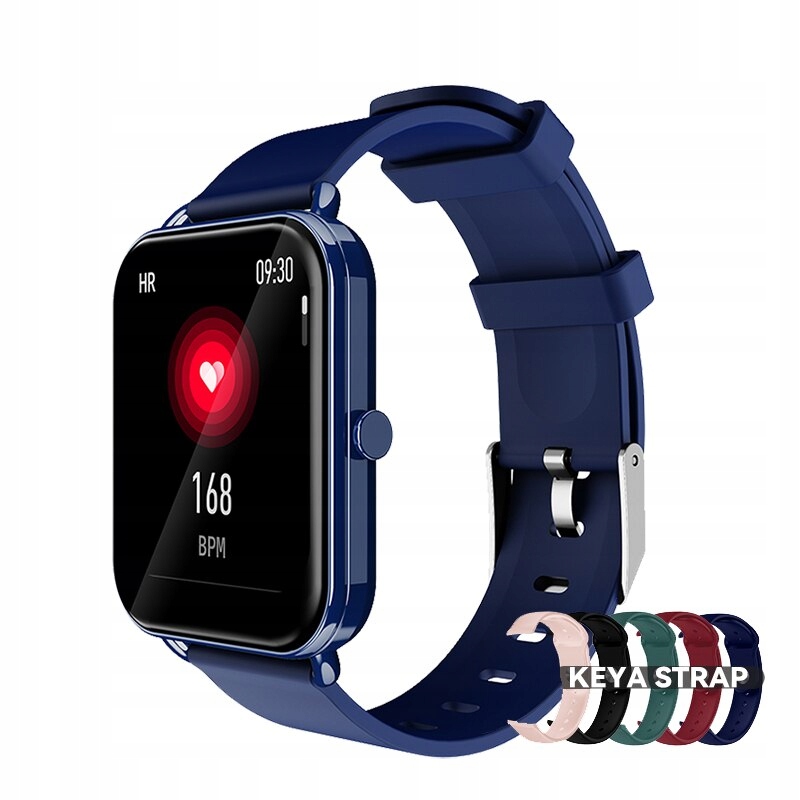 Unisex hodinky - Smartwatch Watch-Blue s 5 pruhmi