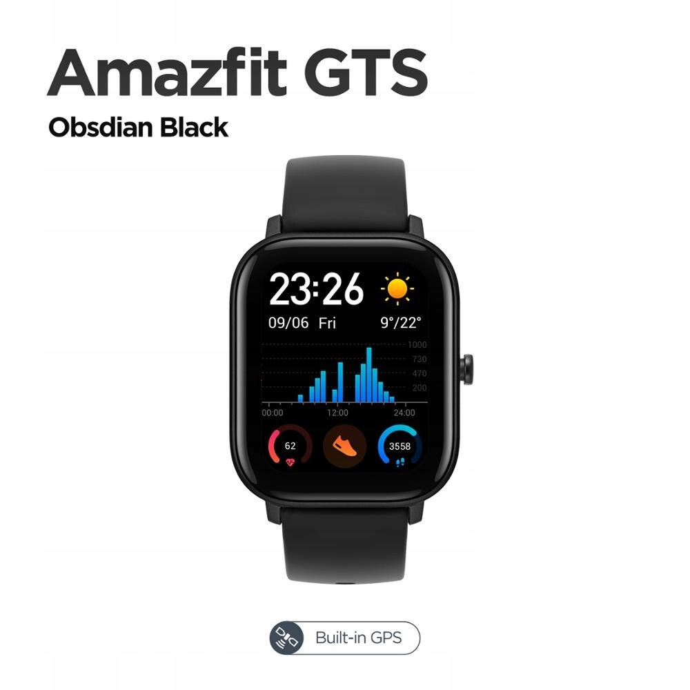 Unisex hodinky - Smartwatch Watch-Obdiana Black
