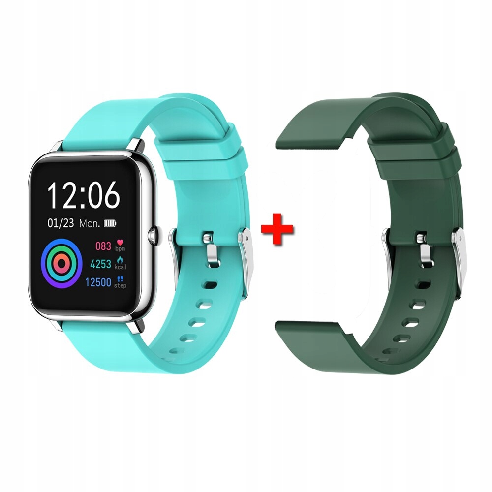 Unisex hodinky - Smartwatch Watch-22 Blue Pridať remienok1