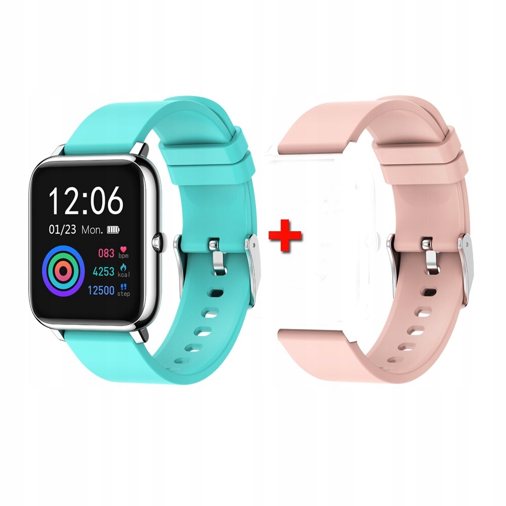 Unisex hodinky - Smartwatch Watch-22 Blue Pridať remienok2