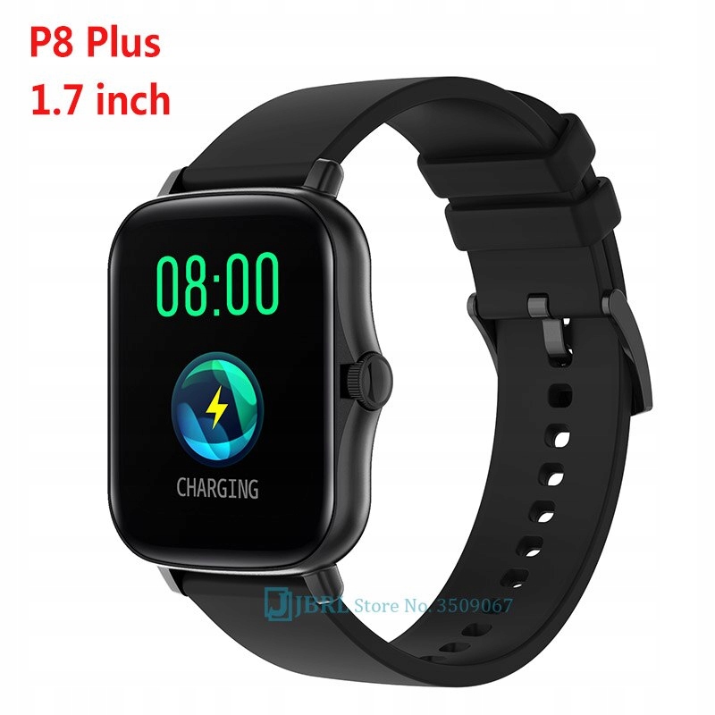 Unisex hodinky - Smartwatch Watch-p8p čierna