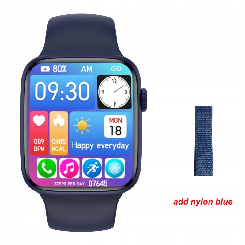 Unisex hodinky - Smartwatch Watch-Paw Blue 45 mm