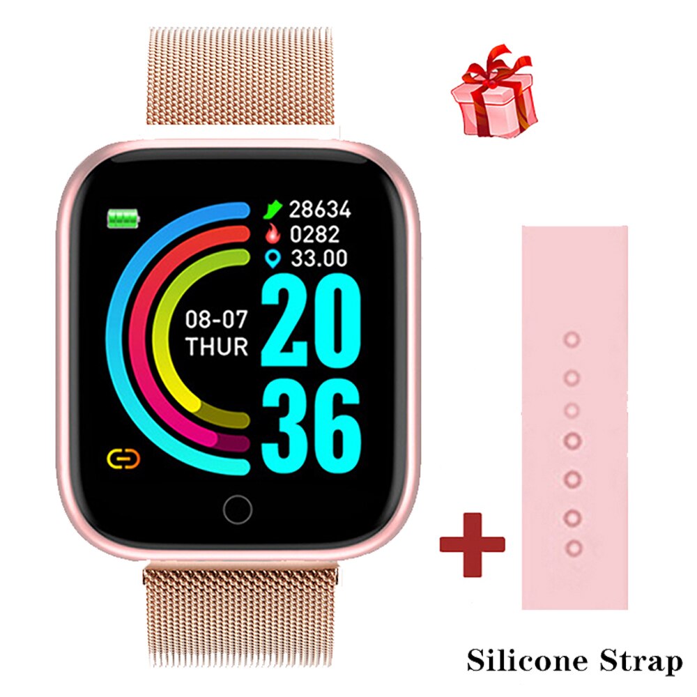 Unisex hodinky - Smartwatch Watch-Pi Steel Pi Silica