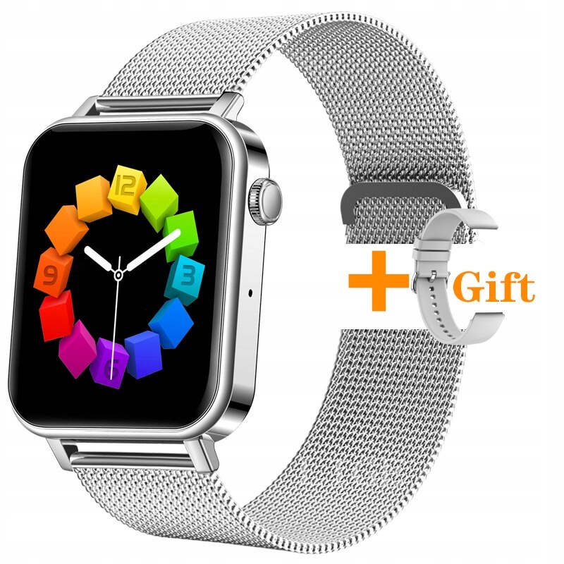 Unisex hodinky - Smartwatch Watch-Pasek z mriežky