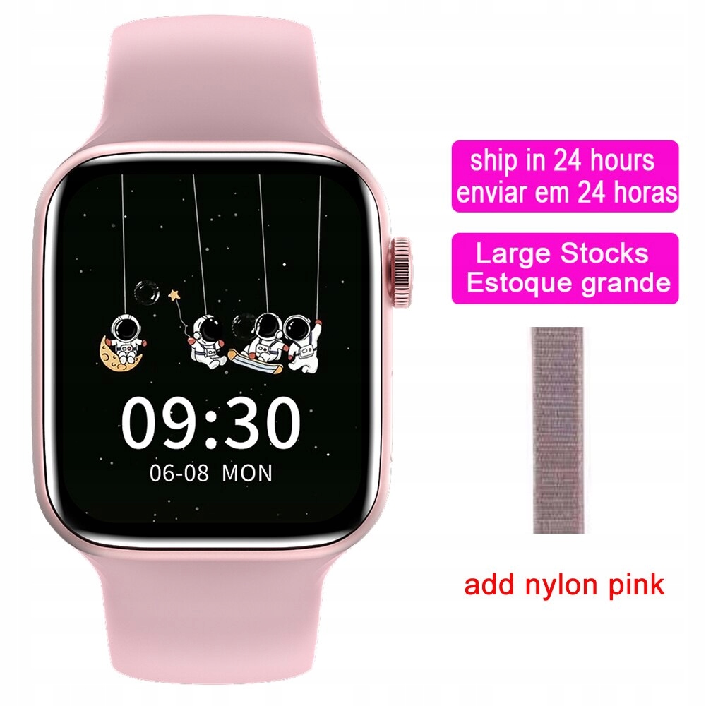 Unisex hodinky - Smartwatch Watch-Pinkadnielon 12