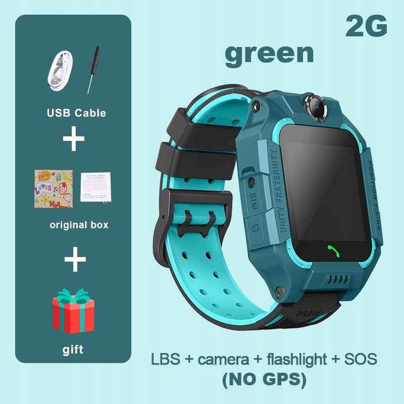 Unisex hodinky - Smartwatch Watch-1919 Green Lbs Ruská verzia