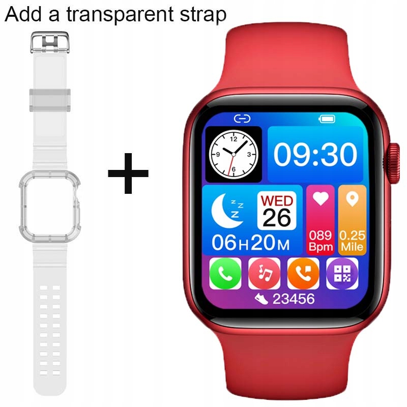 Unisex hodinky - Smartwatch Watch-RD Pridajte TM Belt