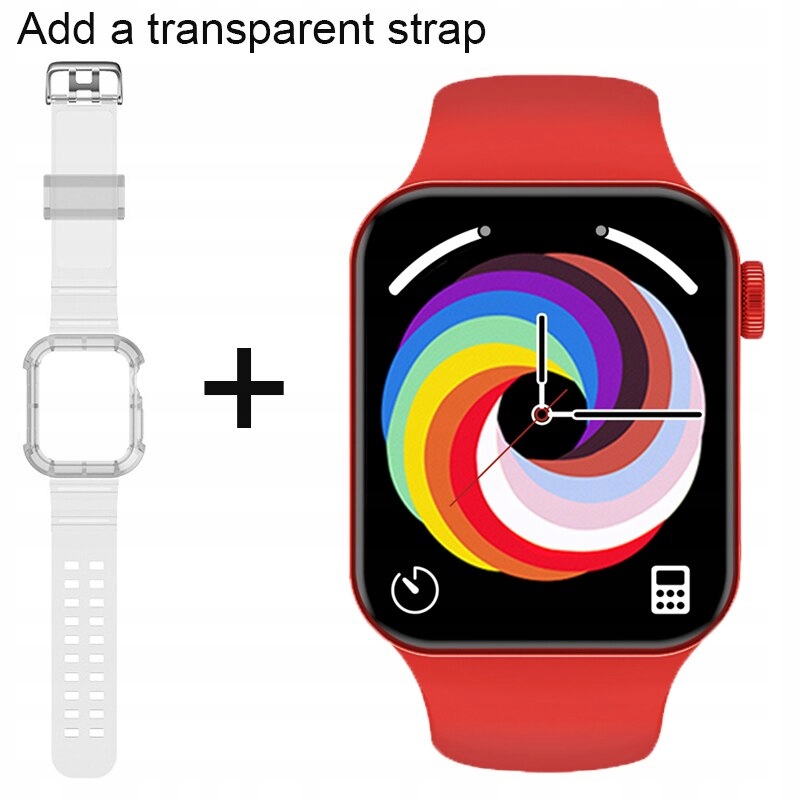 Unisex hodinky - Smartwatch Watch-RD pridať transparentný