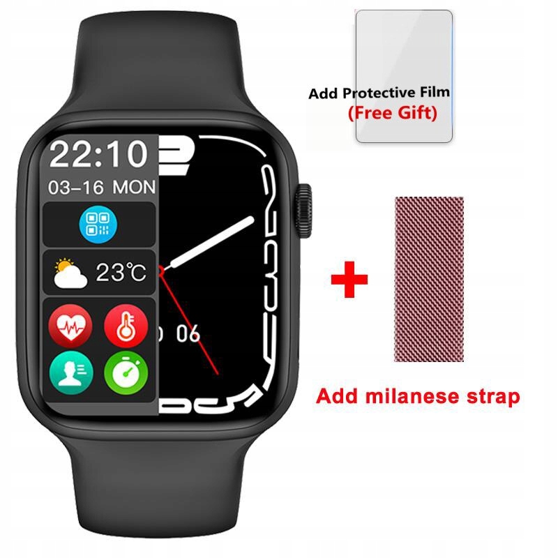 Unisex hodinky -  Smartwatch Watch-Gray W27 Max