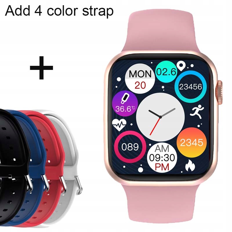 Unisex hodinky - Smartwatch Watch-Pink-ADD-4-Color