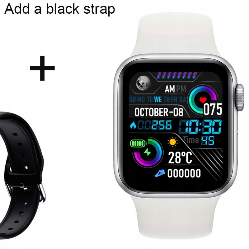 Unisex hodinky -  Smartwatch Watch-Sr Pridať BK Belt