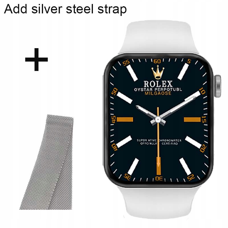 Unisex hodinky - Smartwatch Watch-Sr Pridať oceľ SR