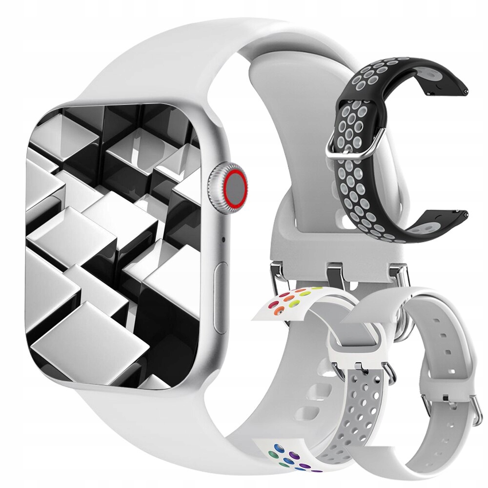 Unisex hodinky - Smartwatch Watch-Silver set 6 44 mm