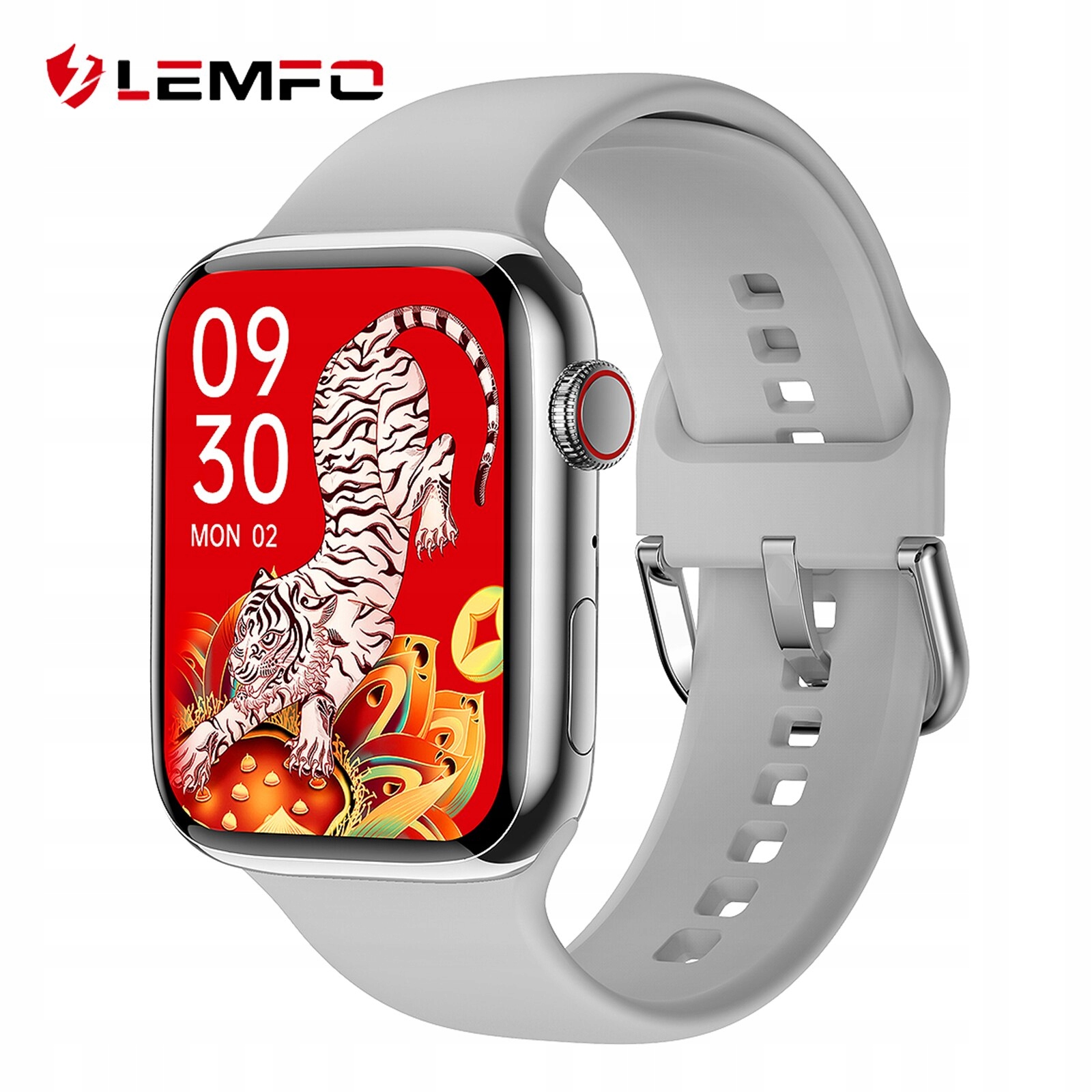 Unisex hodinky -  Smartwatch Watch-Srebrry PD7max 44 mm pd7max