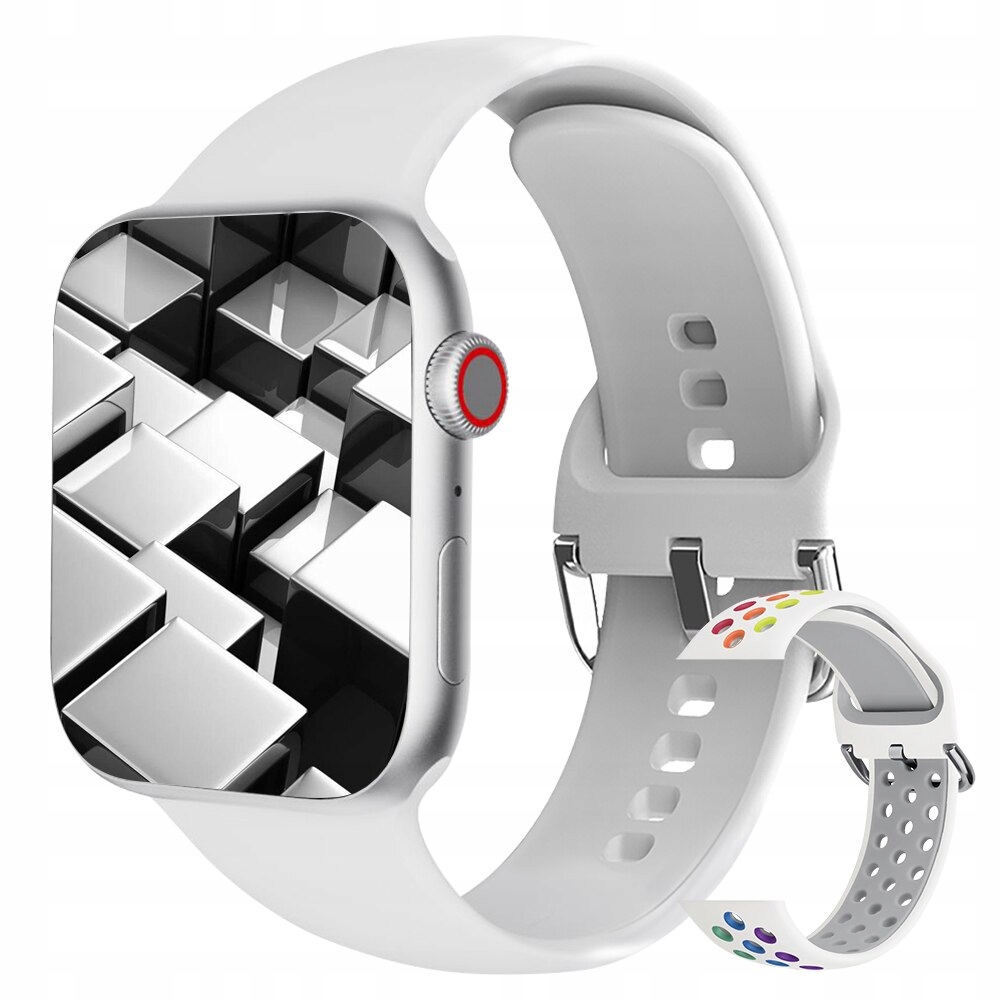Unisex hodinky - Smartwatch Watch-Silver Set 1 44 mm