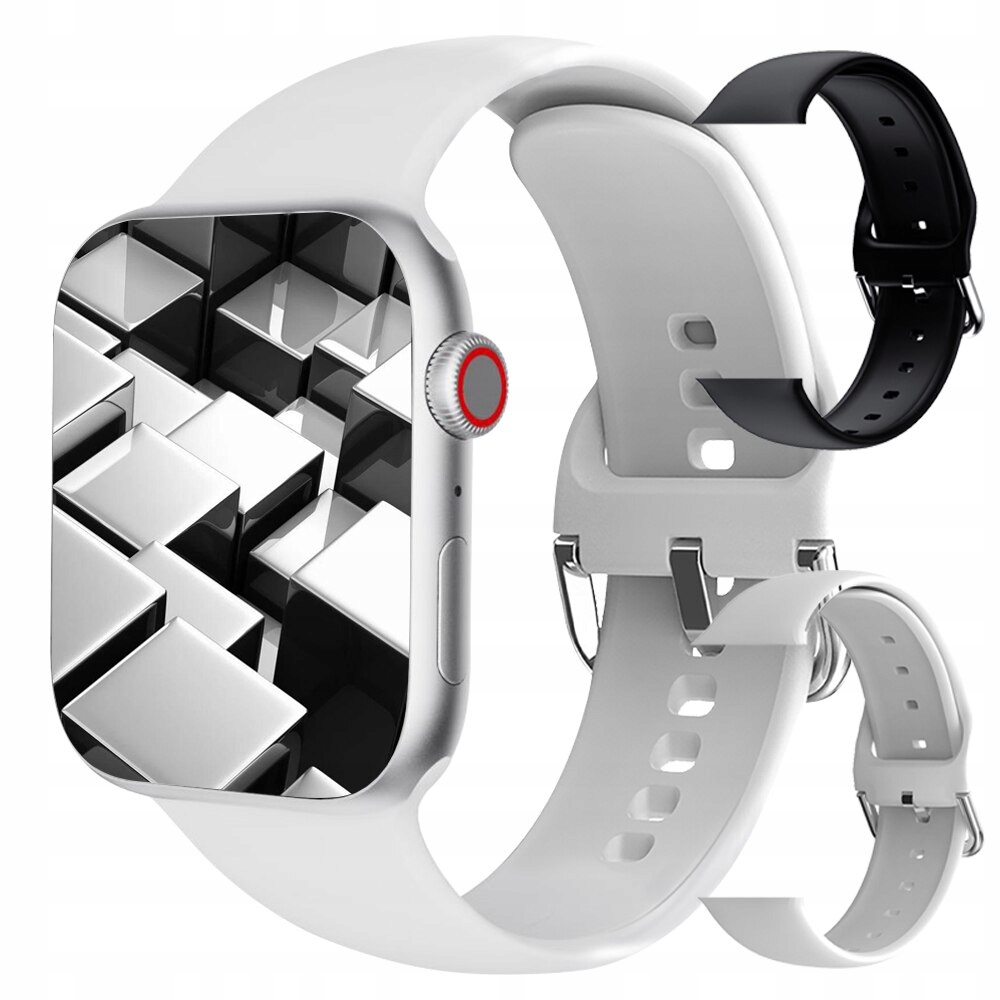 Unisex hodinky - Smartwatch Watch-Silver set 3 44 mm