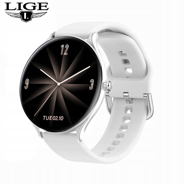 Unisex hodinky - Smartwatch Watch-Silikone White
