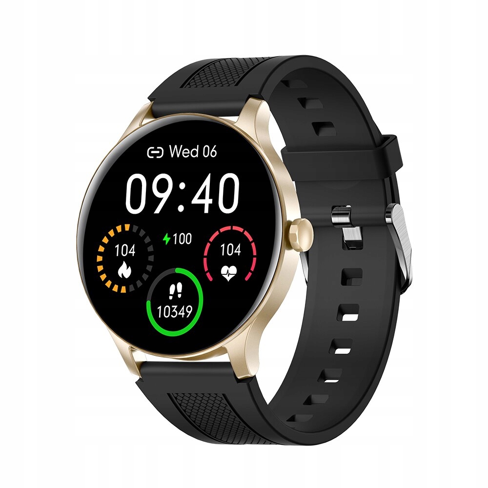 Unisex hodinky - Smartwatch Watch-Silikone Gold