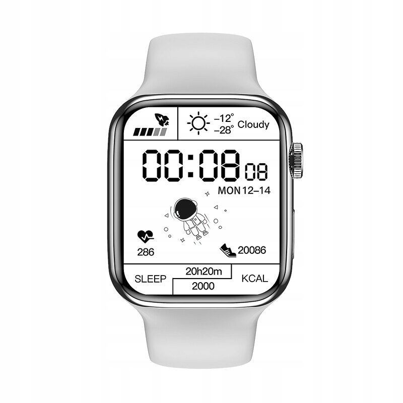 Unisex hodinky -  Smartwatch Watch-Siver S7 Max