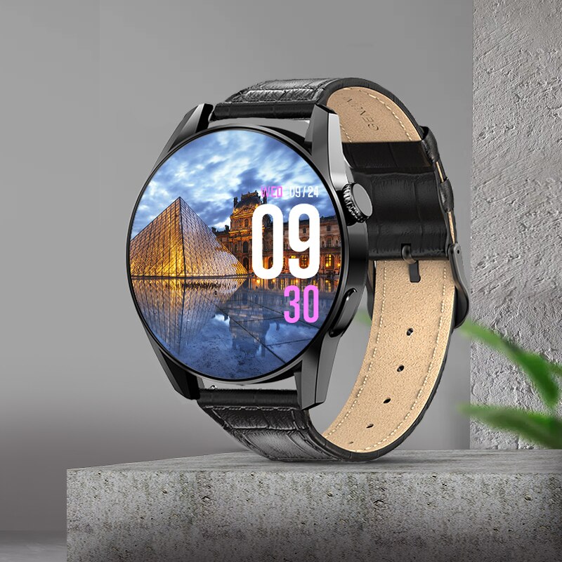 Unisex hodinky - Smartwatch Watch-Leek GT3 Black