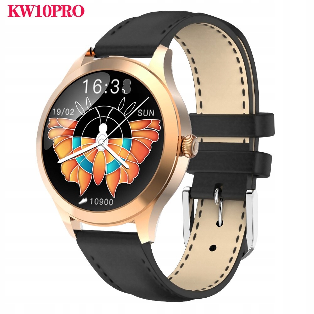 Unisex hodinky - Smartwatch Watch-Leek KW10PRO BK