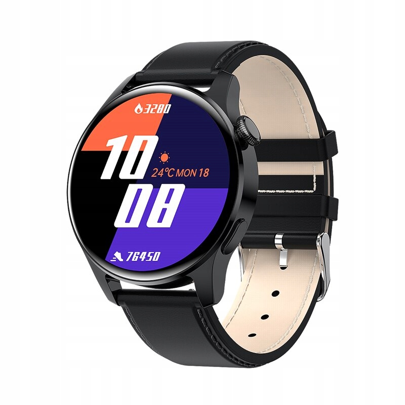 Unisex hodinky - Čierny pás Smartwatch Watch-Feather
